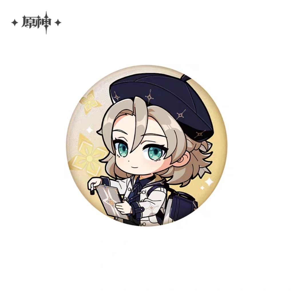 Genshin Impact - Albedo Theme Impression Series Badge 阿贝多款 พิมพ์ชุด Albedo 阿贝