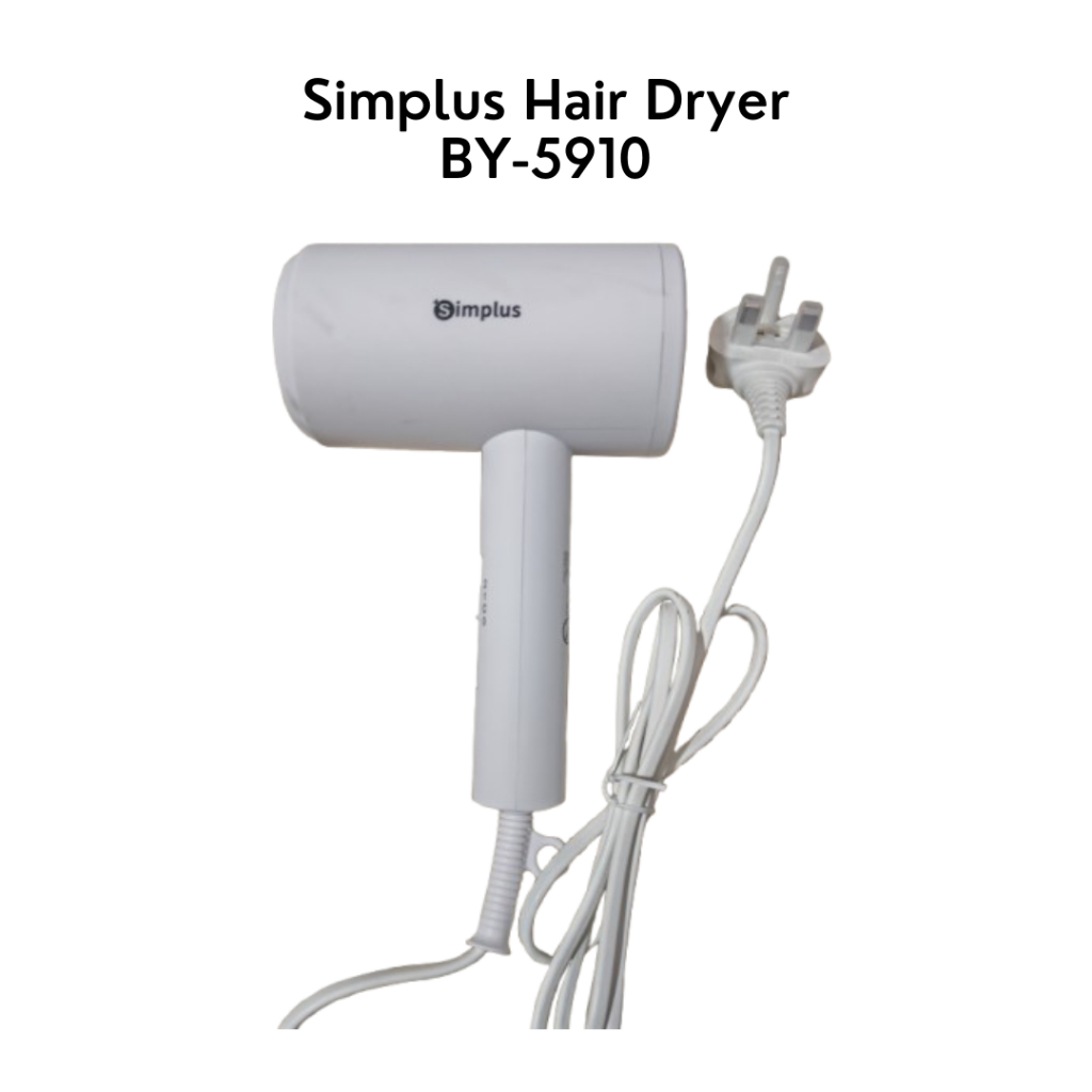 เครื่องเป่าผม Simplus BY-910 ไดร์เป่าผม (1800W)
