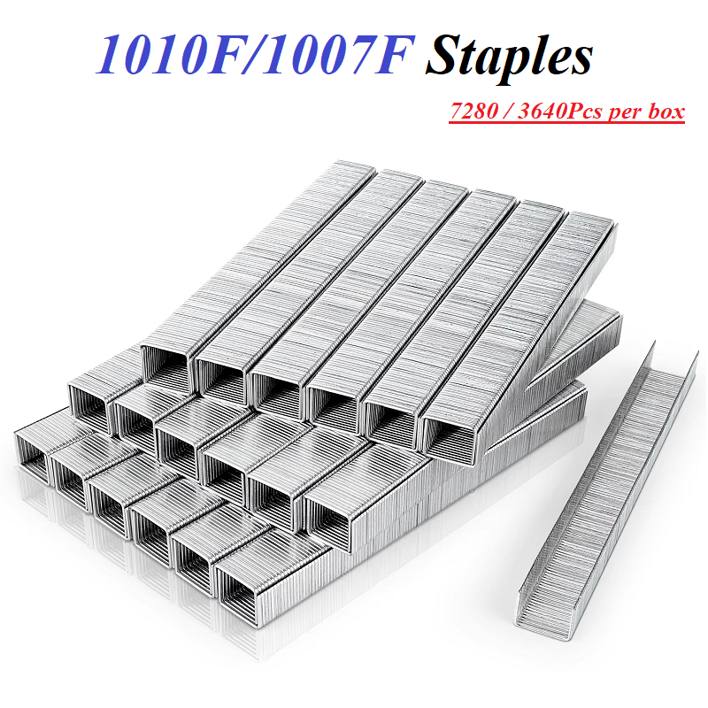 ลวดเย็บกระดาษ 1007F/1010F/1006J/1008J/1010J1013J เครื่องเย็บกระดาษนิวเมติกเล็บสําหรับเฟอร์นิเจอร์ งา