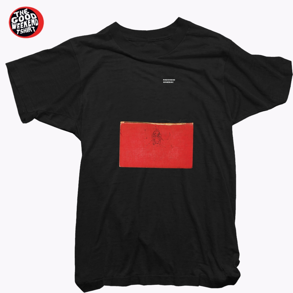 RADIOHEAD AMNESIAC TSHIRT/ DTG PRINTING/ GILDAN / มาถึง GUIDE