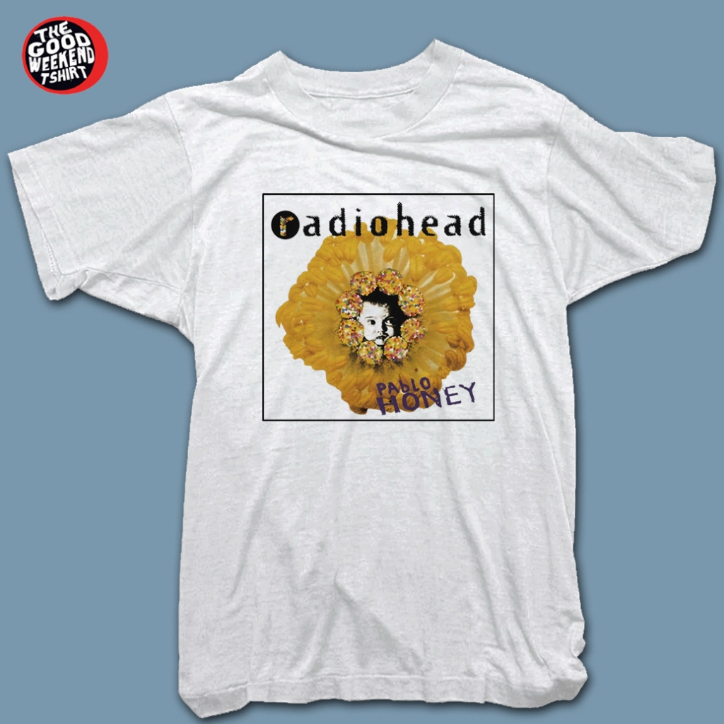 RADIOHEAD PABLO HONEY TSHIRT/ DTG PRINTING/ GILDAN/ ARRIVAL GUIDE