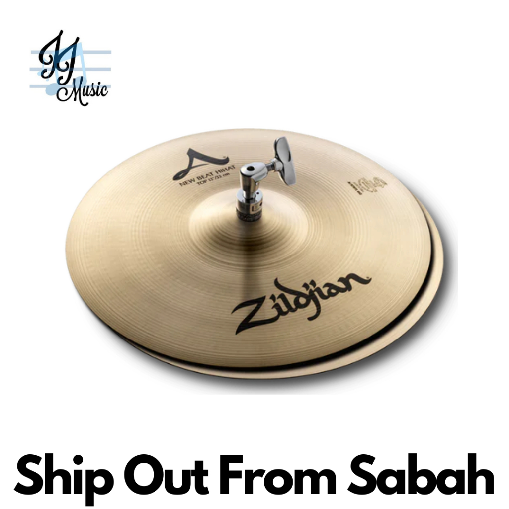 Zildjian A0130 A Zildjian New Beat HiHat, 13" (ซิลด์เจียน ไซมบอล / Zildjian Hihat / Zildjian New Bea