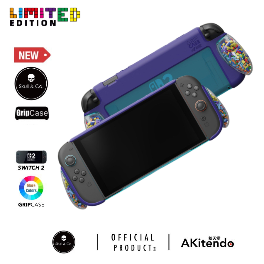Savage Raven โดย Skull & Co. GripCase TETRIS Limited Edition สําหรับ Nintendo SWITCH 2