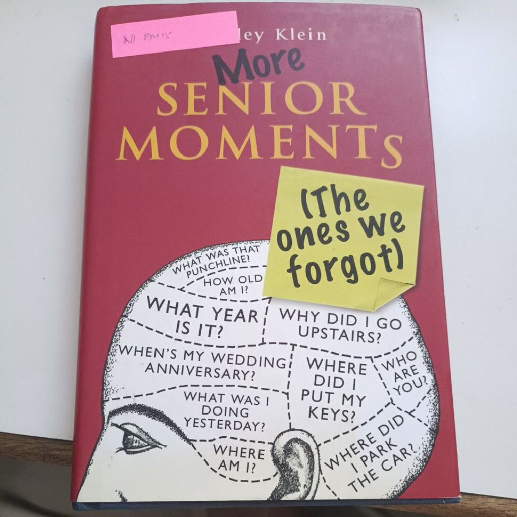 N1/More Senior Moments (The Ones We Forgot) /By Shelley Klein/ENG/USED/fiction/Cond B(BH)