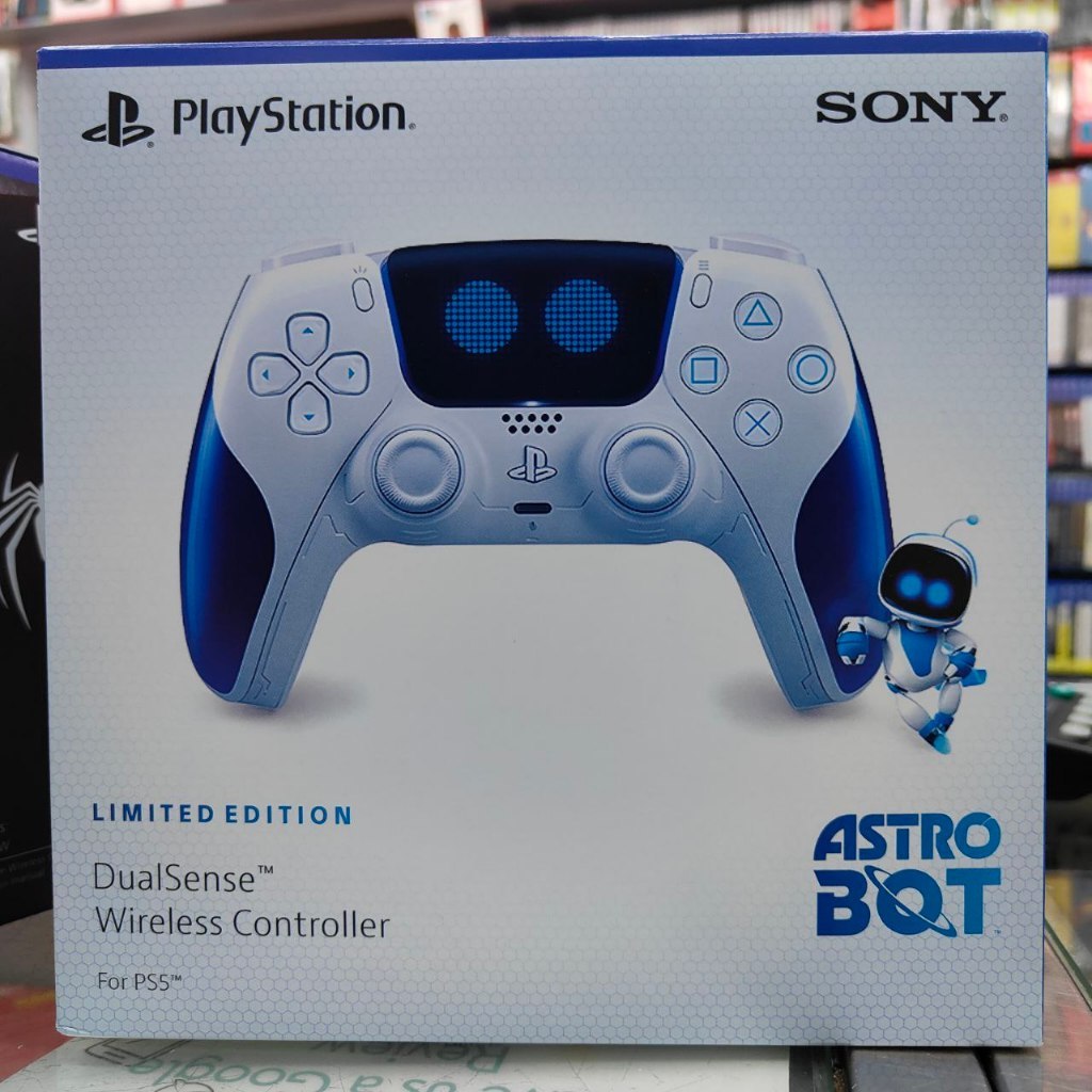 PS5 ASTRO BOT DUALSENSE คอนโทรลเลอร์ REFURBISHED ไม่มีการรับประกันใหม่และซีเมนต์