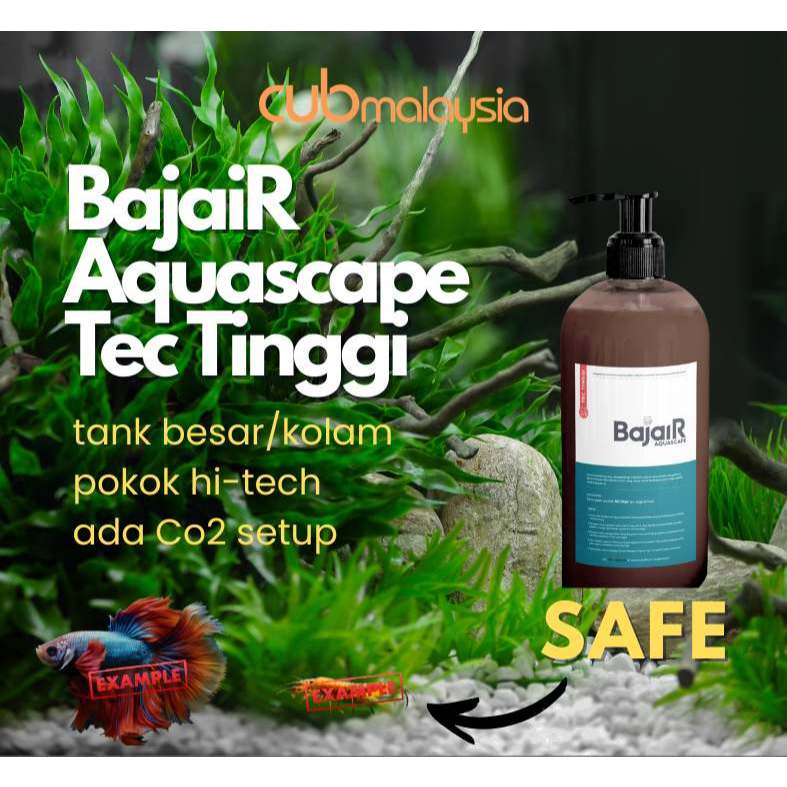 Cub l Bajair aquascape (advanced/hitech/bigger tank) ปุ๋ย Aquascape ออลอินวัน