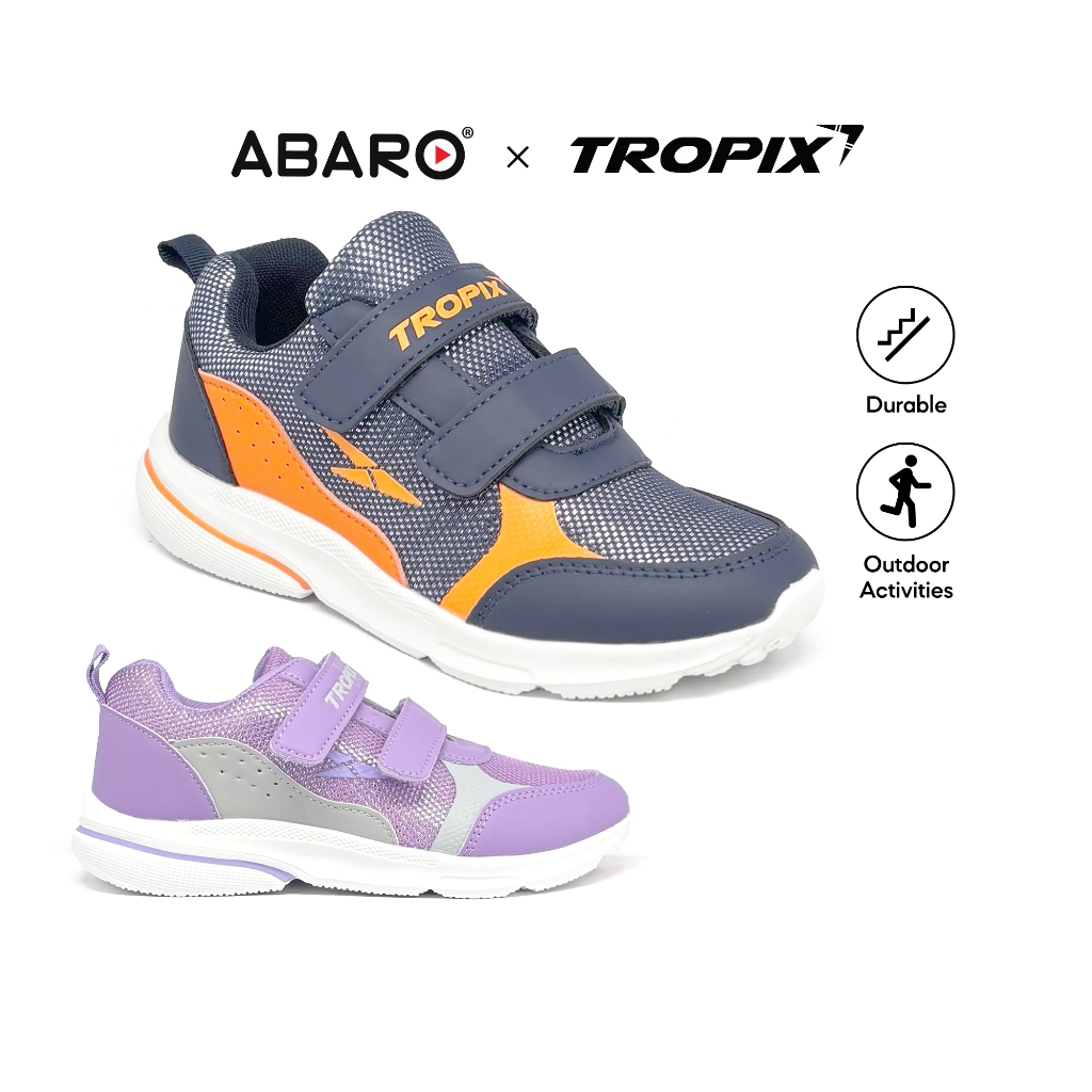 ABARO รองเท้ากีฬาเด็ก Unisex SPA5108Q2 Super Light Tropix รองเท้าผ้าใบเด็ก/รองเท้าวิ่ง/Kasut Sukan K