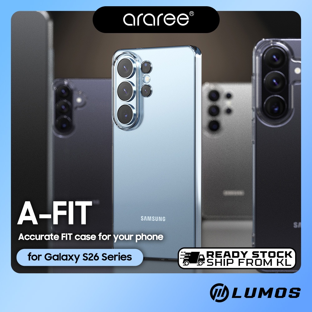 Araree A-Fit เคสโทรศัพท์สําหรับ Samsung S26 / S26 Plus / S26 Ultra Natural & Secure Grip วัสดุเป็นมิ