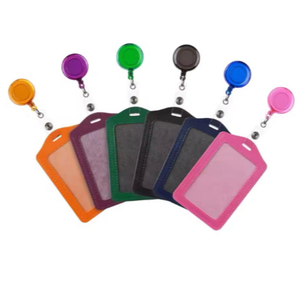 [PENGHANTANA LAJU ]Yoyo Id Holder + ID Holder Card Holder ID Card Holder Badge Case with Retractable