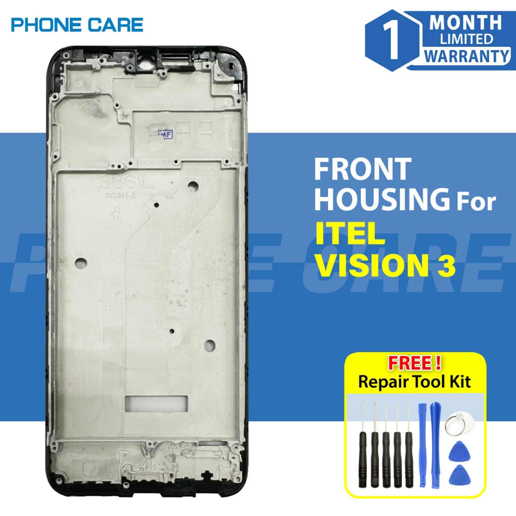 PhoneCare กรอบ LCD สําหรับ ITEL VISION 3 S661L ตัวเรือนด้านหน้า