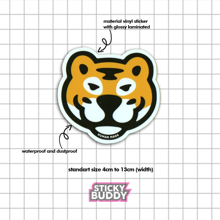 สติ๊กเกอร์ ( HumanMade Tiger )