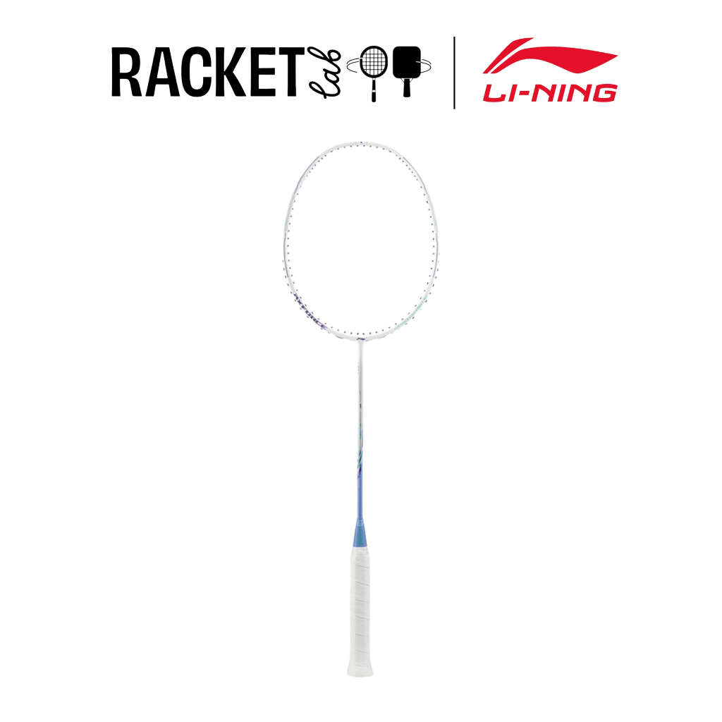 LINING AXFORCE 80 WHITE LIGHT PURPLE BADMINTON CKET