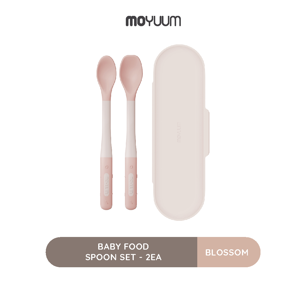 ชุดช้อนอาหารเด็ก Moyuum 2ea - Blossom / Honey Bee