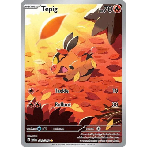 ภาพประกอบ Pokemon TCG Tepig 096/086 (ภาษาอังกฤษ)