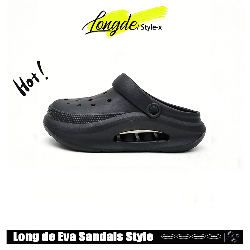 LD 2026 รองเท้าแตะชายหาดกันลื่นสําหรับผู้หญิงล่าสุดจาก Baim Jelly Wedges รองเท้าแตะผู้หญิง