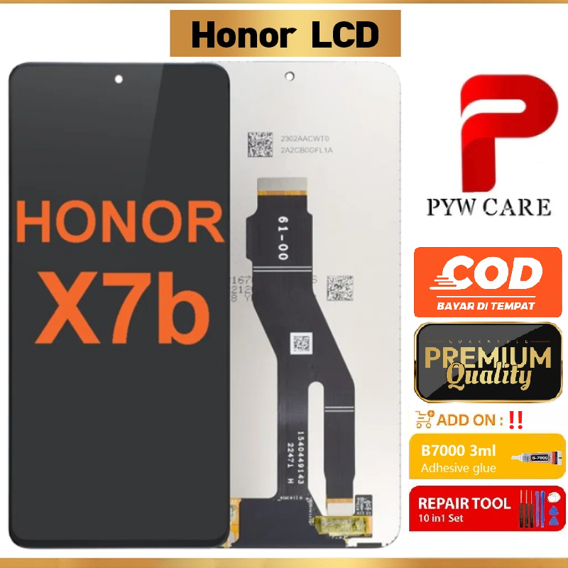 หน้าจอ LCD ที่รองรับสําหรับหน้าจอ LCD Honor X7B