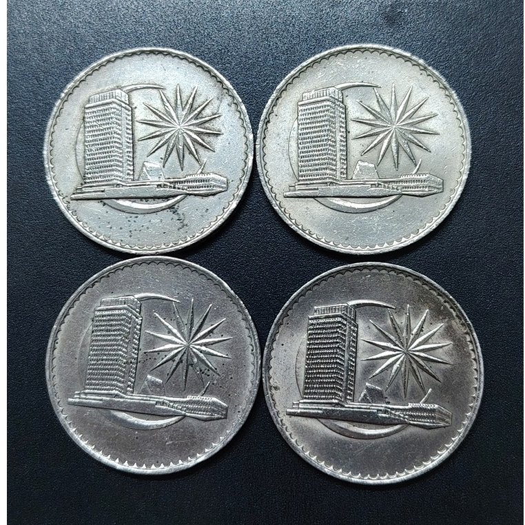 มาเลเซีย 1 Ringgit Agong 1971 ( x4)
