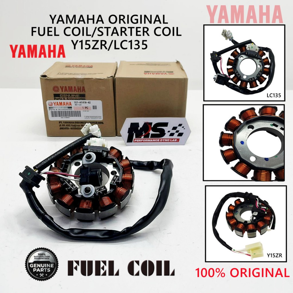 Yamaha Fuel Coil Stator Assy / Starter Coil Y15ZR (2PV-H1410-01),LC135 (1S7-H1410-01)