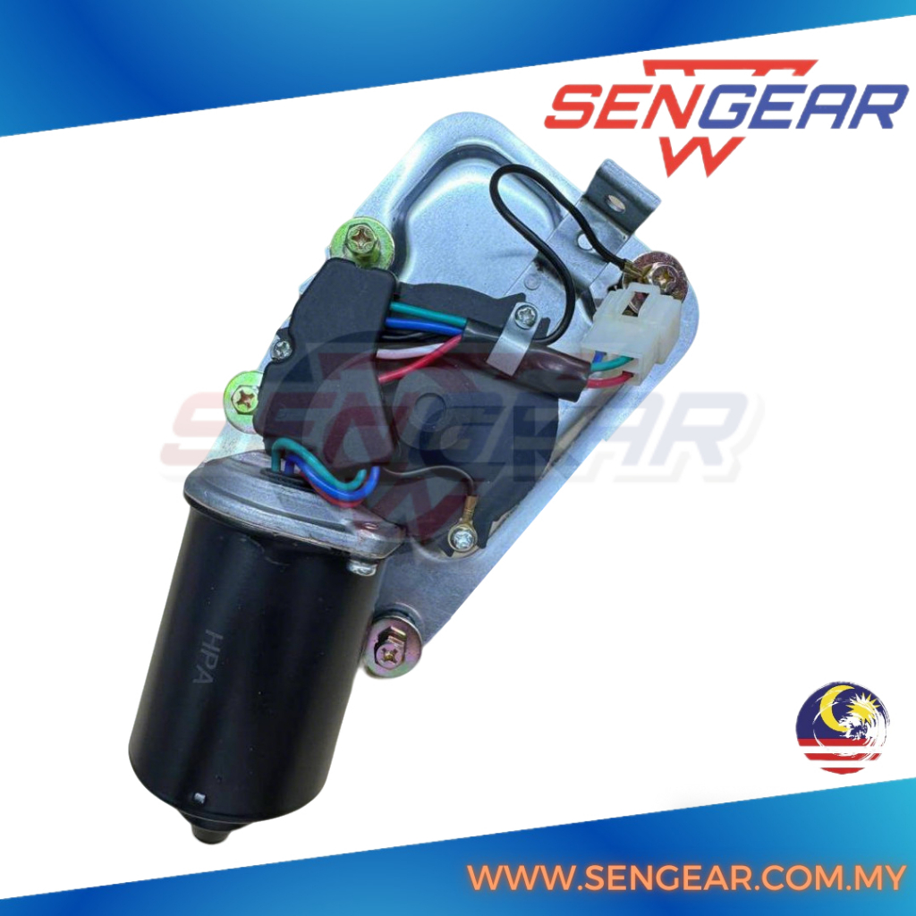 Proton Saga Megavalin / Magma 12V / 8V / Iswara / Saga 2 Lmst Front Depan Wiper Link Motor 100 % ใหม
