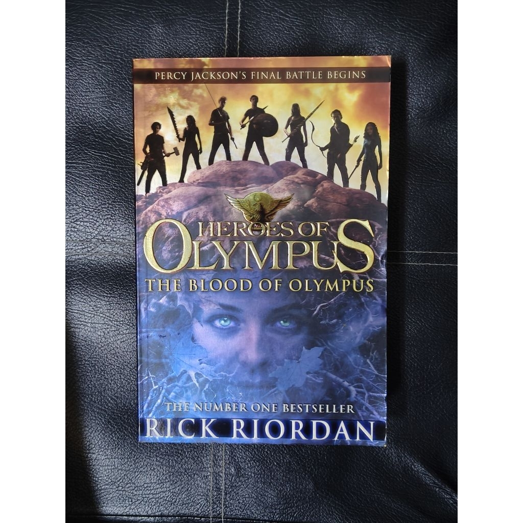 Heroes of Olympus Blood of Olympus Percy Jackson การต่อสู้สุดท้าย Begins Rick Riordan