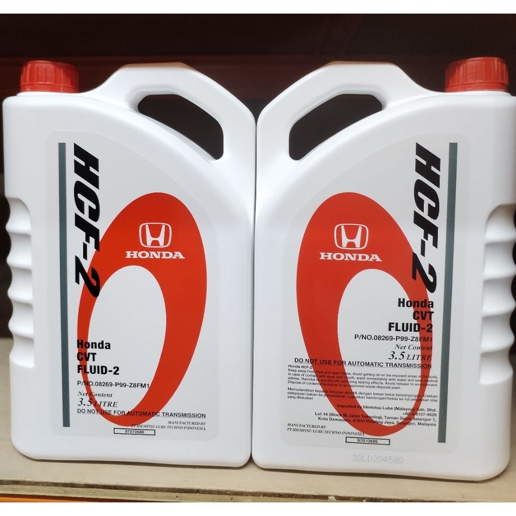 HONDA HCF-2 CVT FLUIDS ( 3.5 ลิตร)