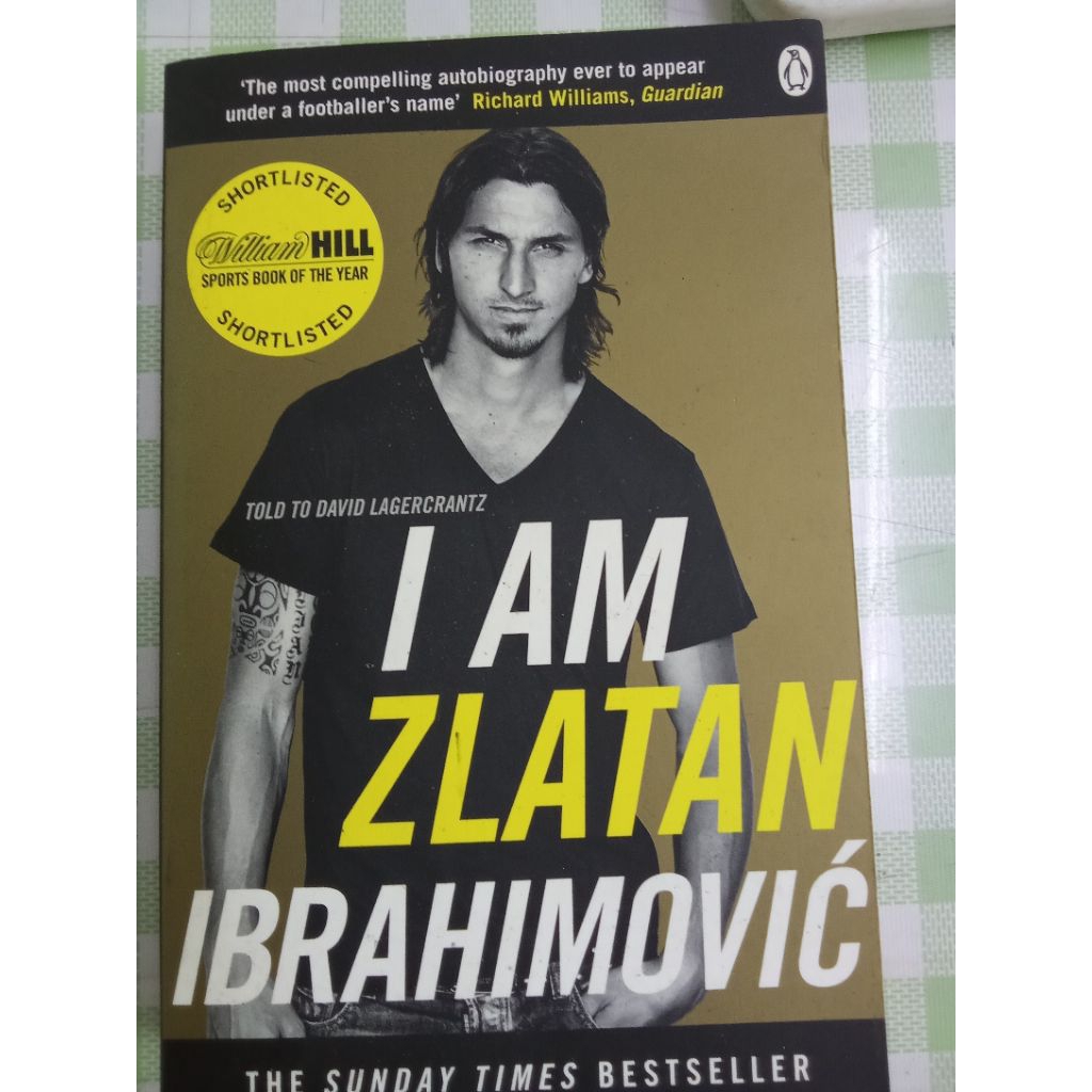 ฉัน เช้า Zlatan Ibrahimovic(หนังสือมือสอง)