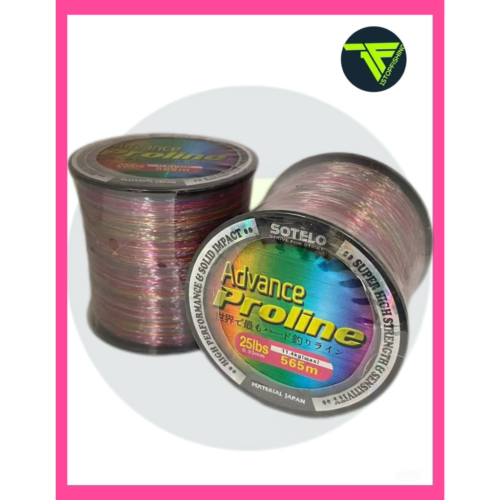 เส้น SOTELLO ADVANCE PROLINE MONOLINE (RAINBOW)