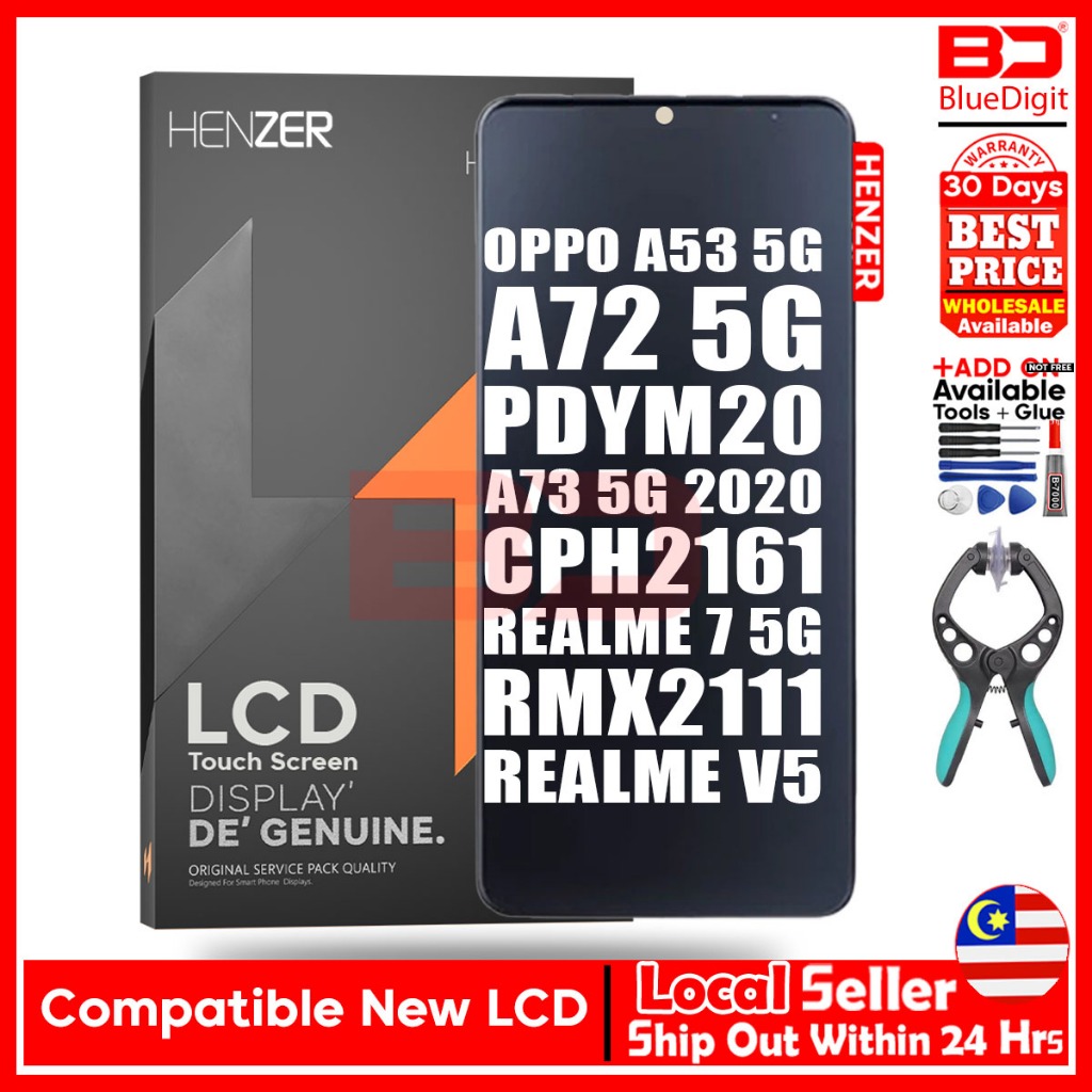 ORG HENZER จอแสดงผล LCD สําหรับ OPPO A32 4G/ A33 4G/ A53 4G/ A54 4G/ A55 4G/ AA94 4G/ A53S 4G 2020/A