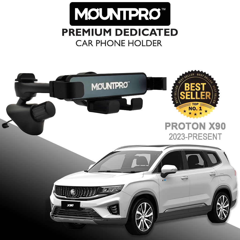 MOUNTPROTM Premium Defogging Air Outlet ที่วางโทรศัพท์ในรถยนต์ Proton X90 (2023-2026)