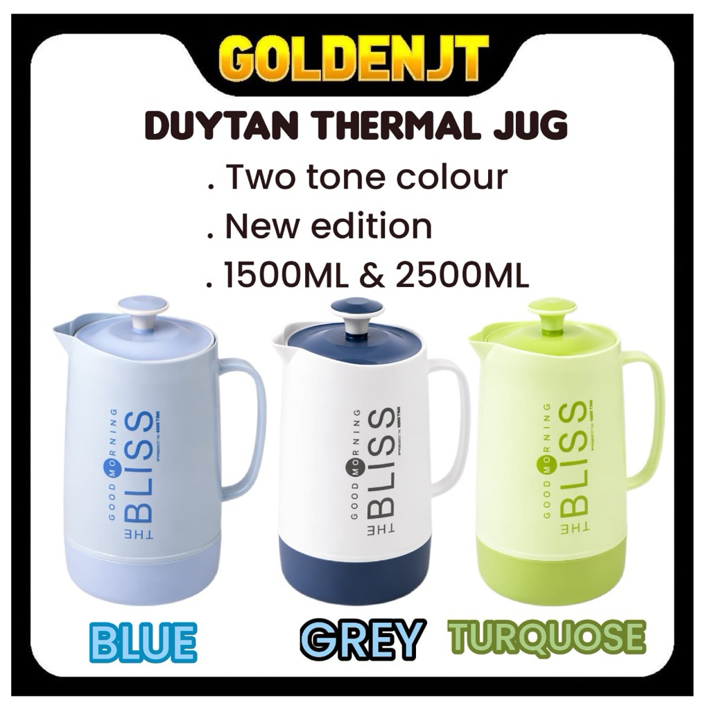 (DUYTAN) เหยือกความร้อนร้อนและเย็น / เหยือกน้ําความร้อน 1.5L / 2.5L/(DUYTAN) 保温壶冷热/保温水壶 /1.5L / 2.5L