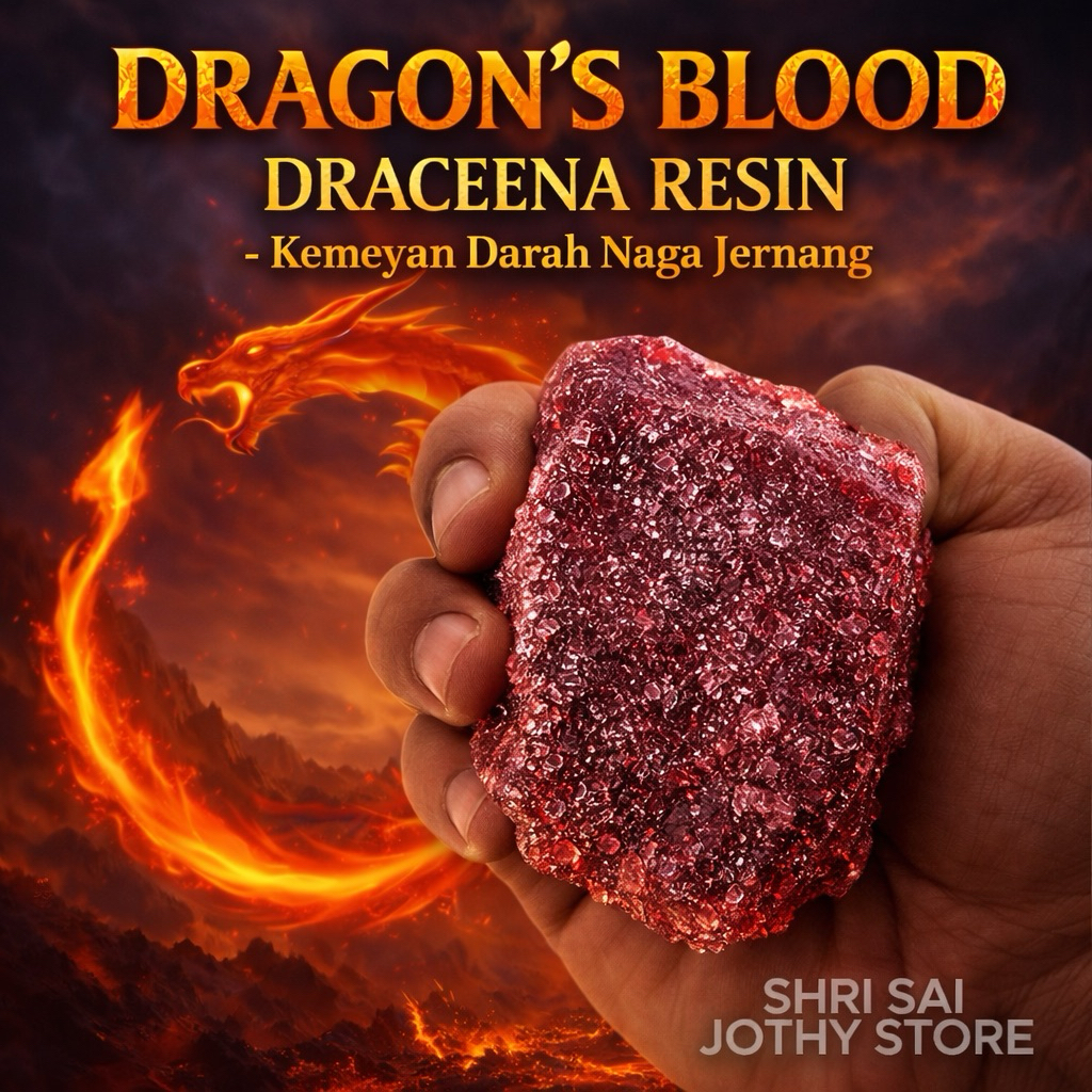DRAGONCUTES BLOOD DRACEENA RESIN - กํายาน Dragon BLOOD กํายานเรซินกลิ่นหอมระดับพรีเมียม