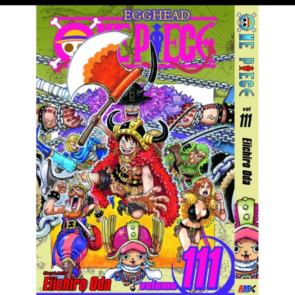 ONE PIECE ENGLISH COMIC MANGA VOL 101-111