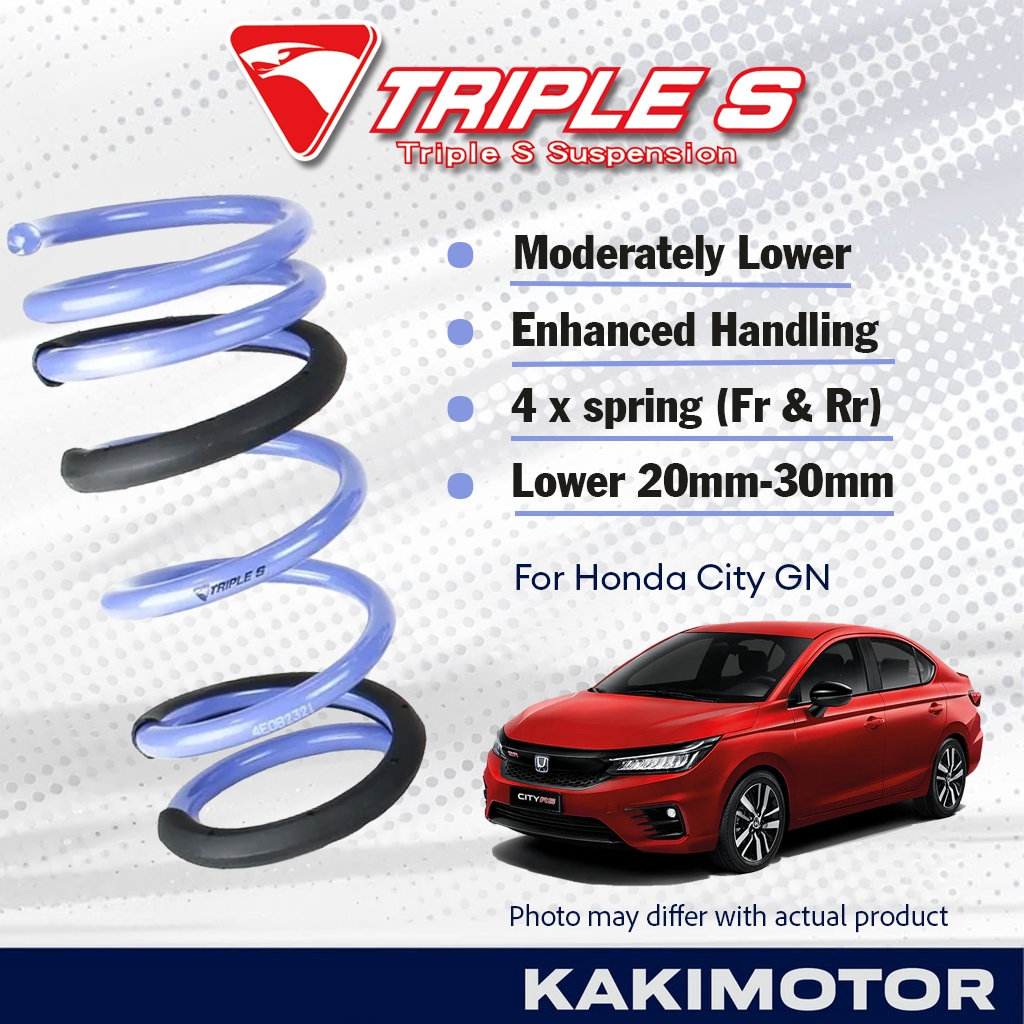 HONDA CITY GN - Triple S Lowering Sport Spring