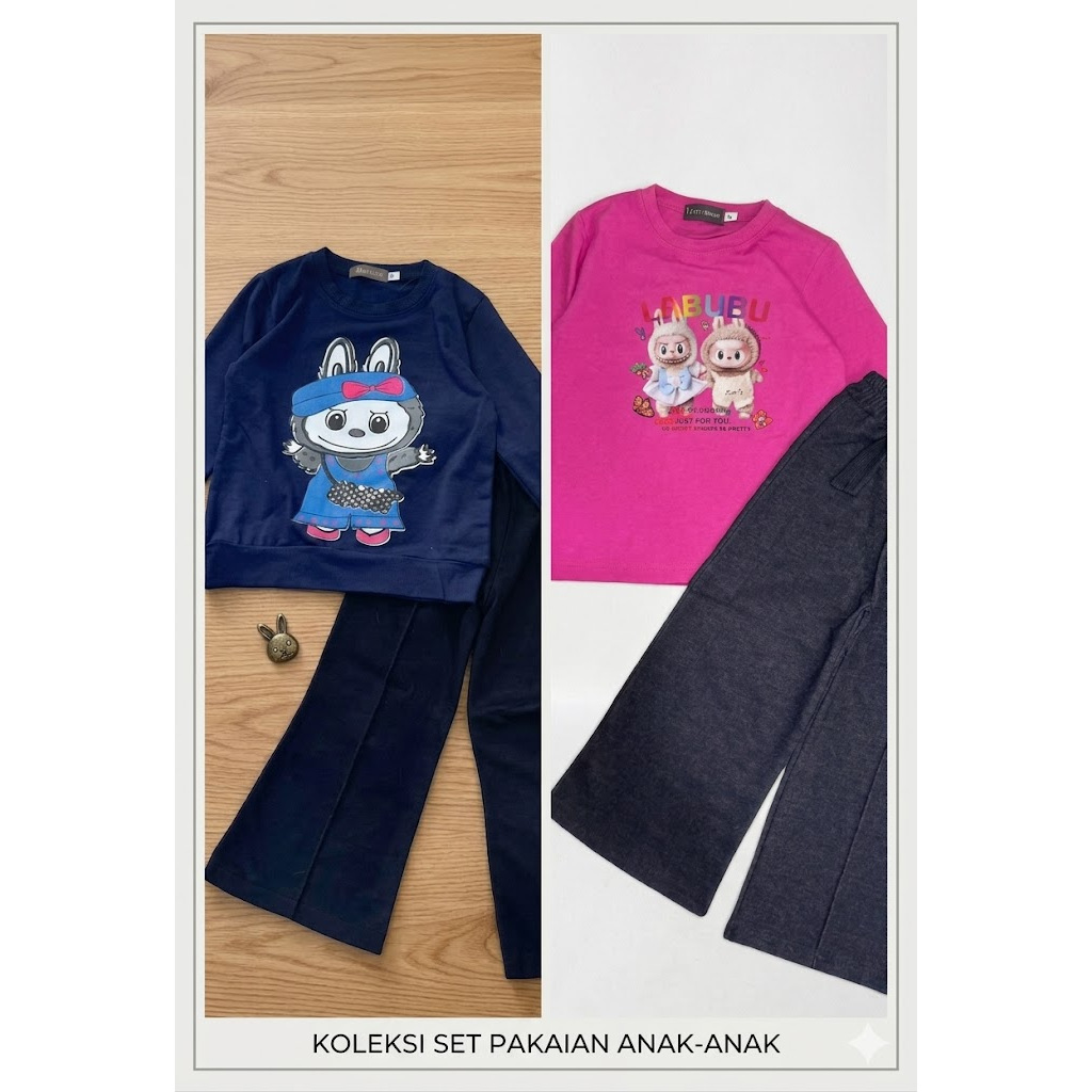 2-12YEARS GIRLS STREET SET/GIRLS CLOTHES/GIRLS STREET CLOTHES