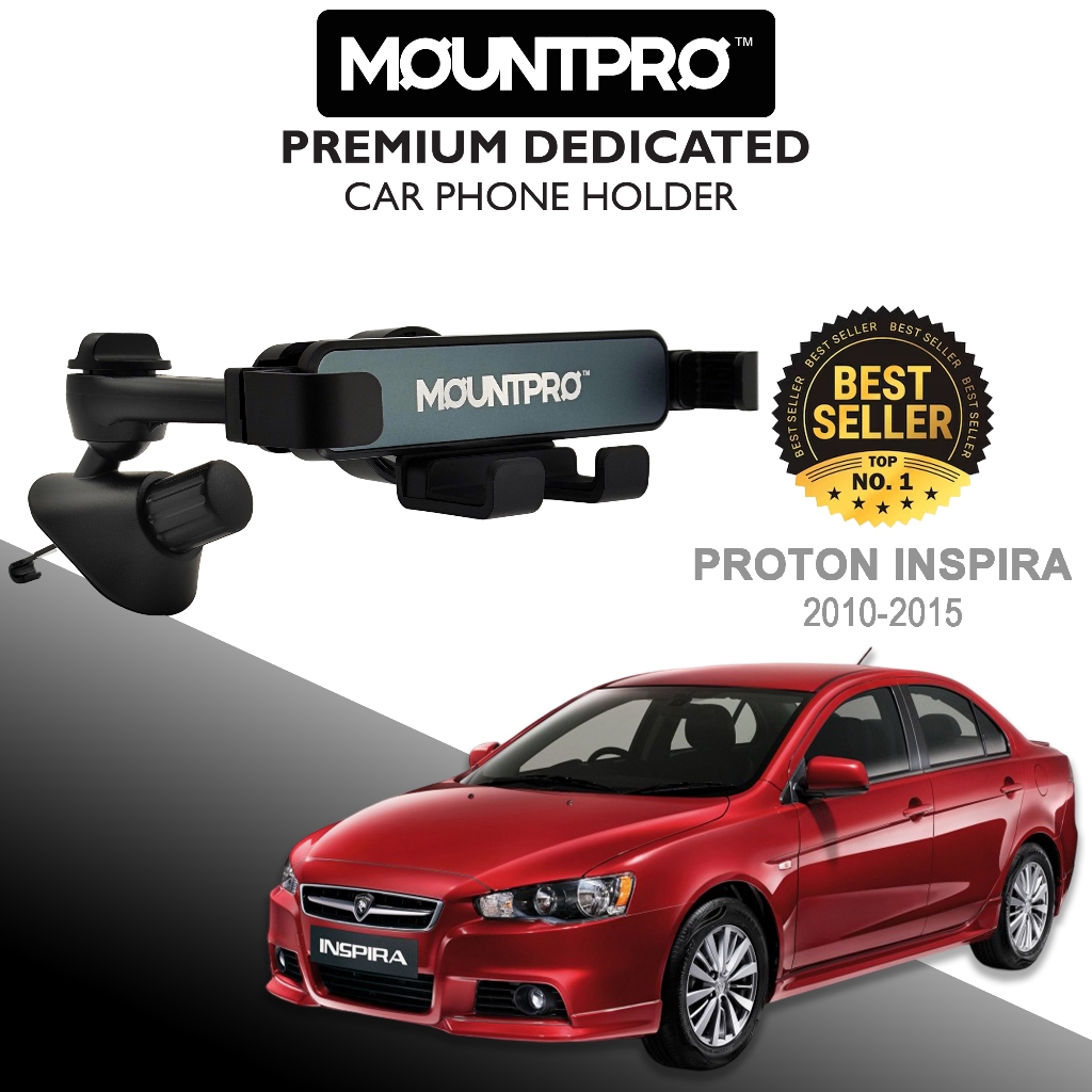 MOUNTPROTM Premium Defogging Air Outlet ที่วางโทรศัพท์ในรถยนต์ Proton Inspira (2010-2015)