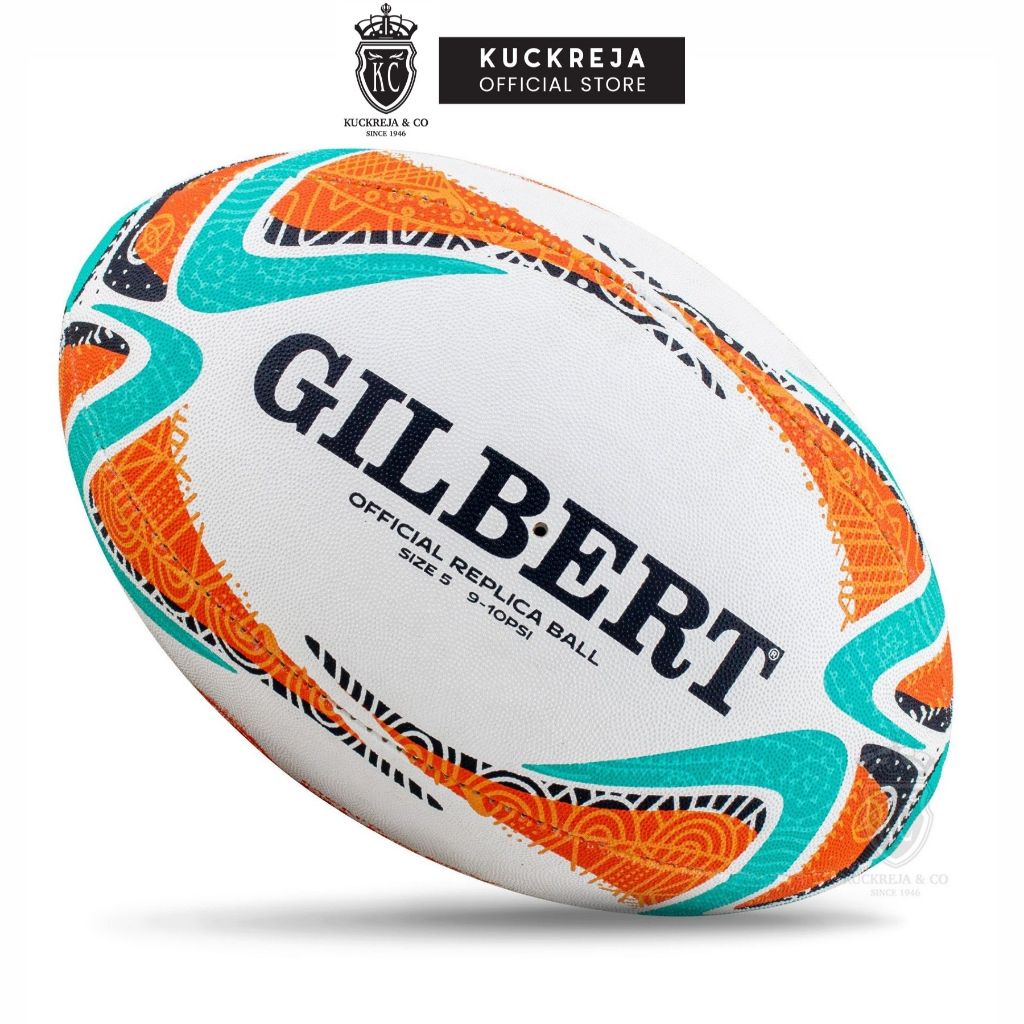Gilbert RWC 2027 Official Replica Rugby Ball (Size 5, 4)