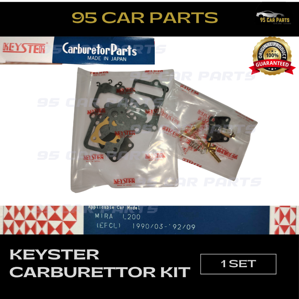 ชุดซ่อมคาร์บูเรเตอร์ Keyster Perodua Kancil 660 / 850 EF CL K11-956A / K11-957A ราคา ถูกที่สุด ดีลบีเคเค แกลเลอรีภาพที่ 4