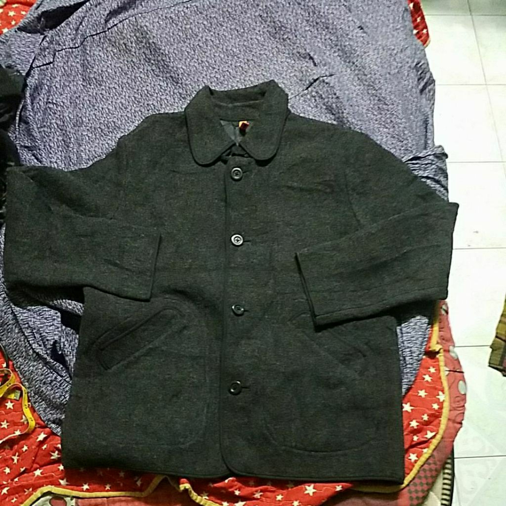 PERSONS สําหรับผู้ชาย เสื้อแจ็คเก็ตน้ําหนักเบา SIZE L 22X28.5 นิ้ว