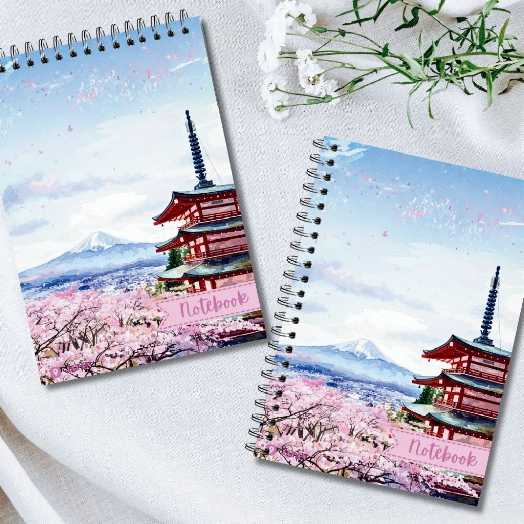 โน๊ตบุ๊ค A5 Japan Landmark