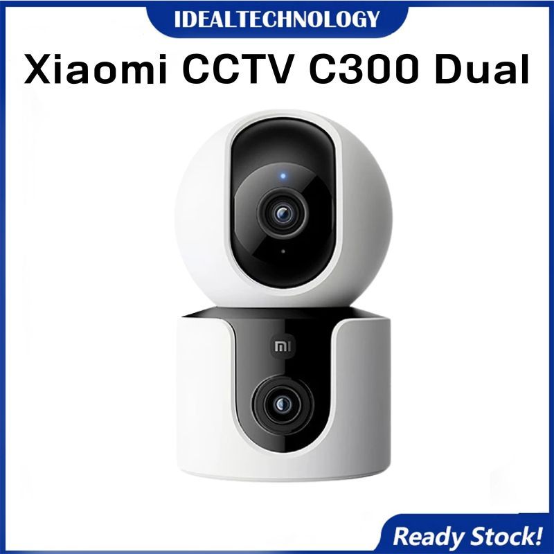 Xiaomi Mijia กล้องอัจฉริยะกล้องวงจรปิด C300 กล้องคู่ กล้องสามสีความละเอียดสูง 3MP