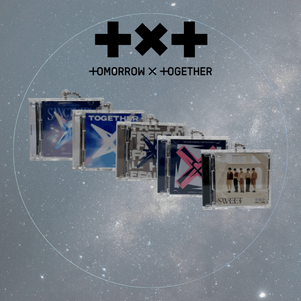 MINI ALBUM NFC KEYCHAIN TXT TOMORROW X TOGETHER