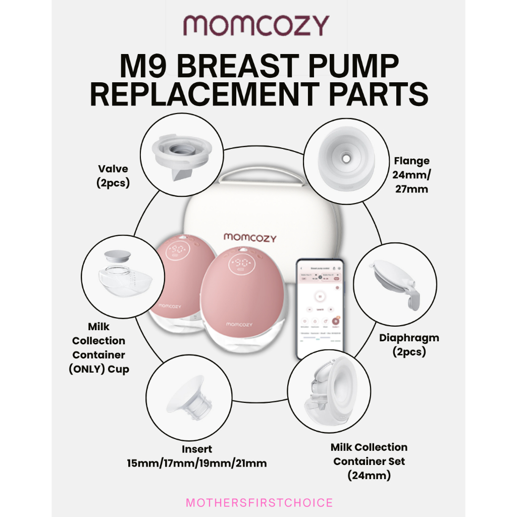 อะไหล่/อะไหล่เครื่องปั๊มนม Momcozy M9