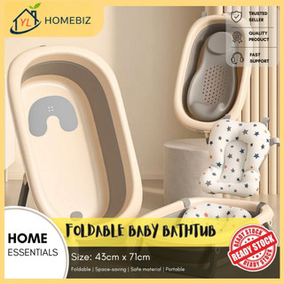 Tab Mandi Bayi & Tab Mandi Bayi Lipat & Tab Mandi Kanak-Kanak – Foldable Baby Bathtub & Non-slip Baby Bathtub