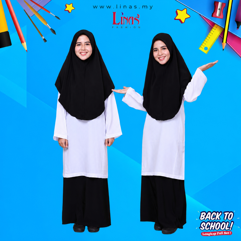 LIDAS FASHION SCHOOL CLOTH ST BLACK SCHOOL UNIFORM SCHOOL UNIFORM