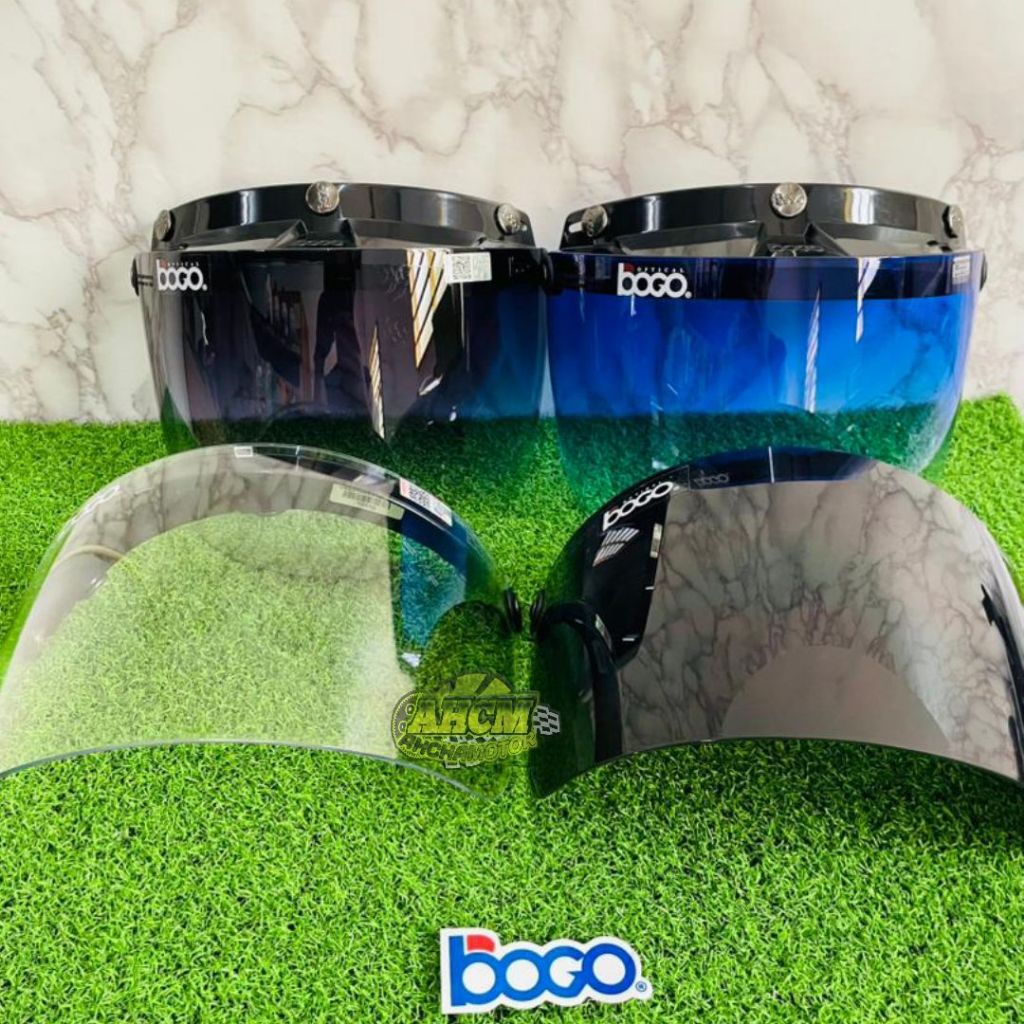 VISOR TOPI MS88 SGV MHR BOGO CLEAR TINTED DARK GREY 2TONE BLACK 2TONE BLUEV BOGO & LOCAL