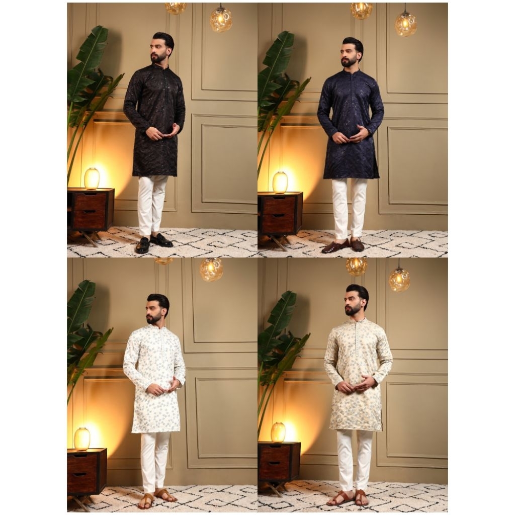 นําเสนอ Kurta Pyjama สําหรับผู้ชาย