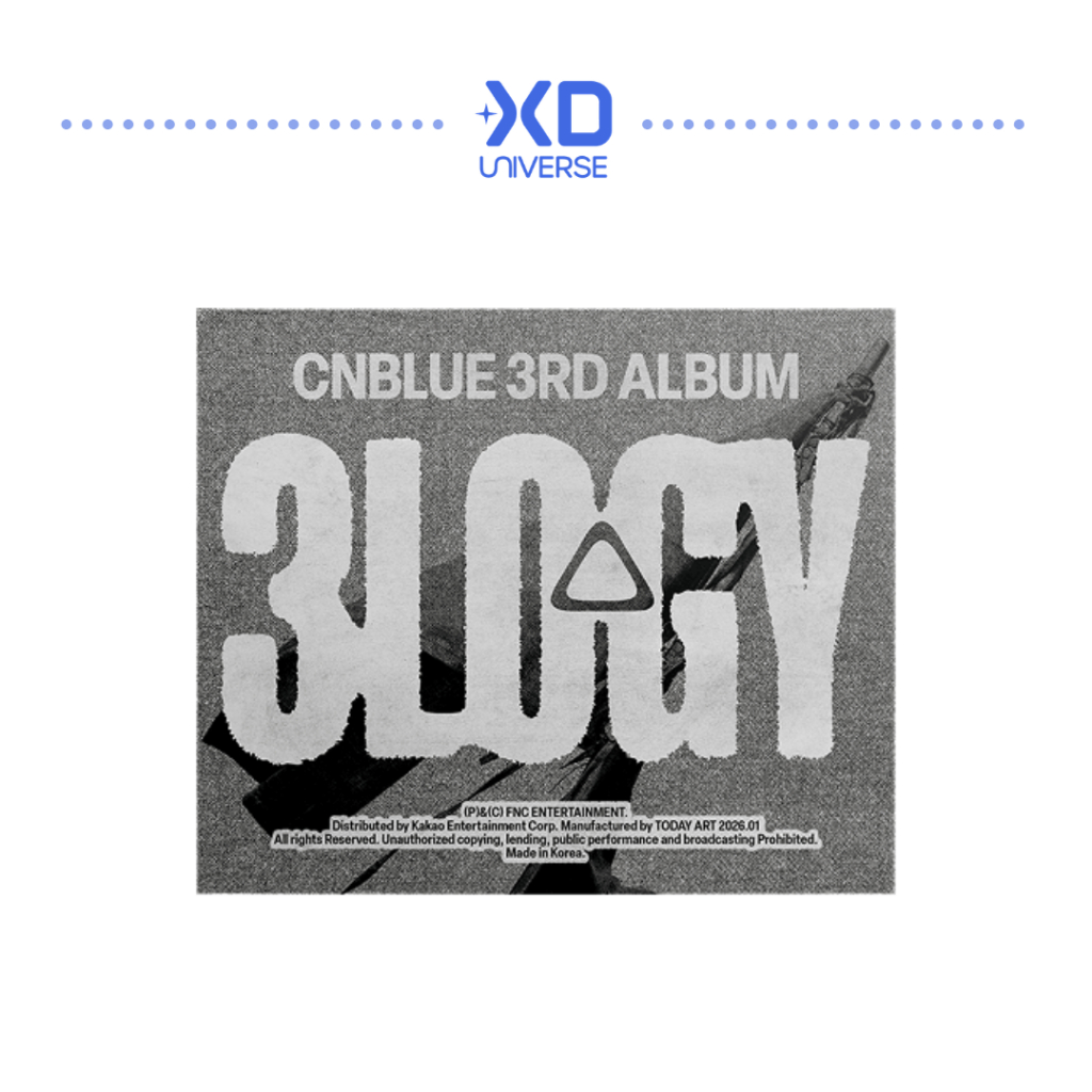 CNBlue 3rd Album '3logy' Postcard Ver.