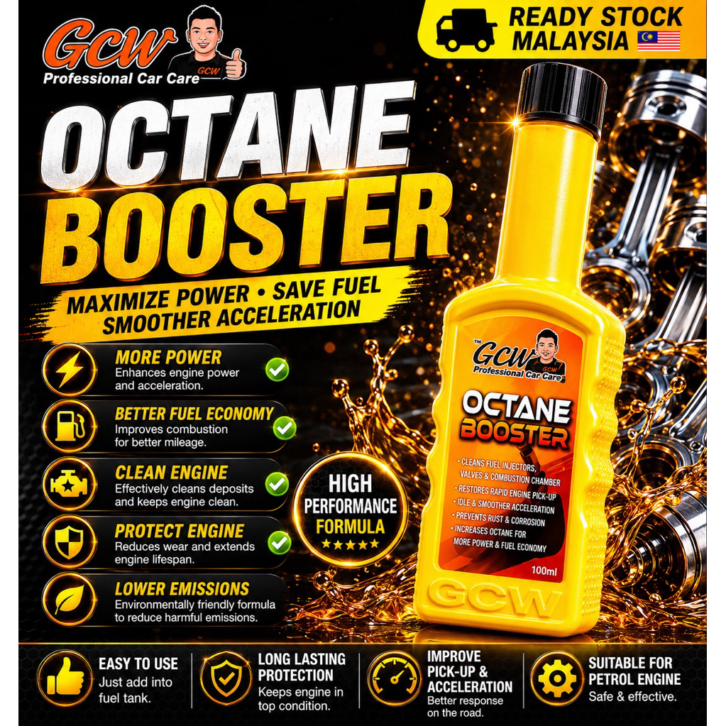 GCW Car Octane Booster (1 ชิ้น)