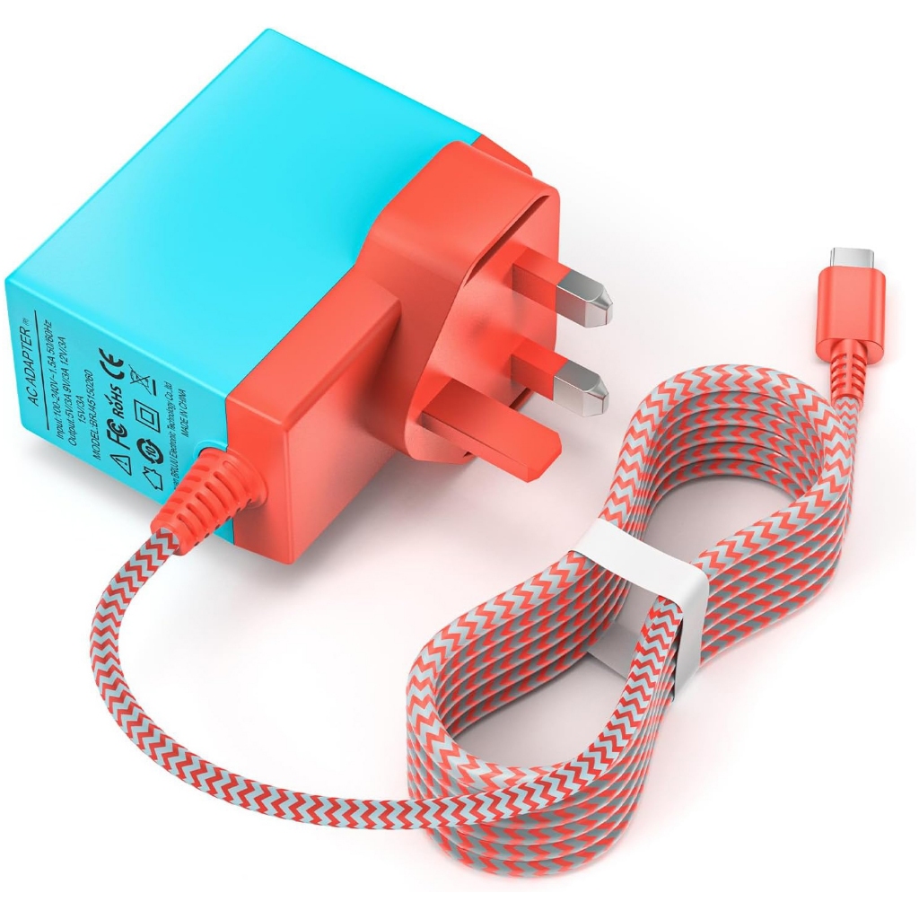 Nintendo Swithch/Switch Lite/Switch Dock/ OLED/ Pro PD 39W 15V 2.6A Type C Adapter Charger
