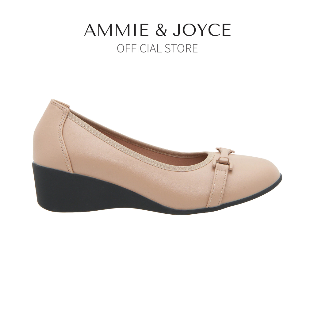 Robin Wedges Ladies Women Shoes (สีกากี)